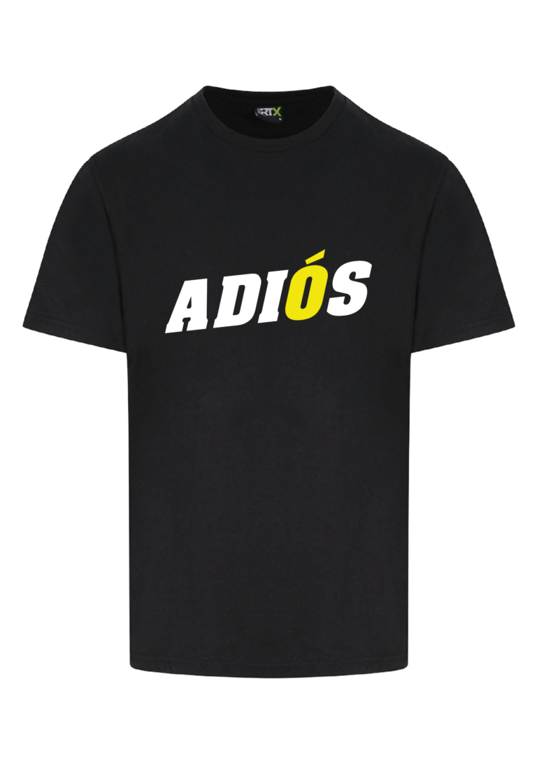 Adios shirt met logo Adios